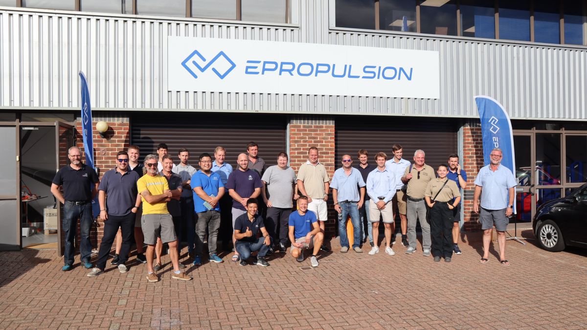 ePropulsion I-Series training session