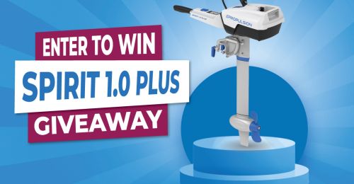 Win an ePropulsion Spirit 1.0 electric outboard!